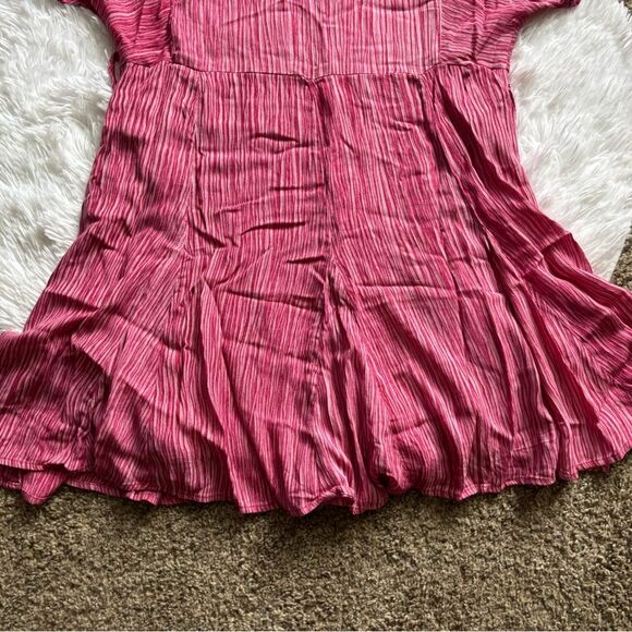 Bibi Dress Belted New Pink Womens Size Small - Picture 4 of 11
